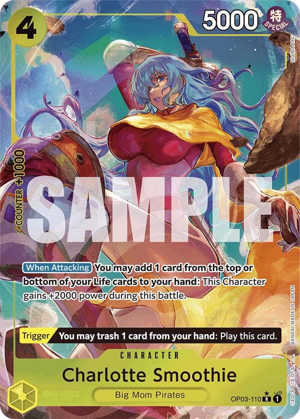 Charlotte Smoothie [Full Art PRB01] OP03-110 — One Piece Pillars of Strength