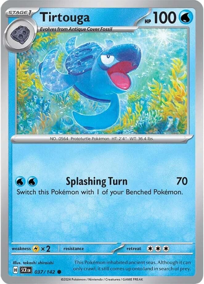 Tirtouga #37 — Pokemon Stellar Crown