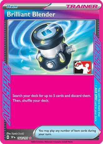Brilliant Blender [Prize Pack] #164 — Pokemon Surging Sparks