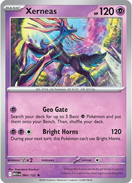 Xerneas [Holo] #64 — Pokemon Mega Evolution
