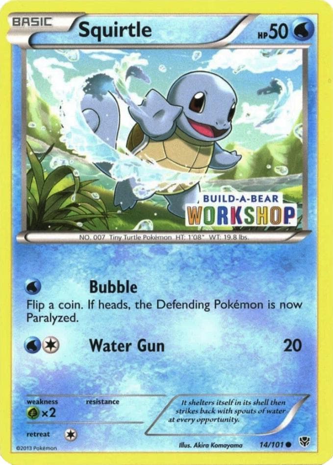 Squirtle [Build A Bear] #14 — Pokemon Plasma Blast