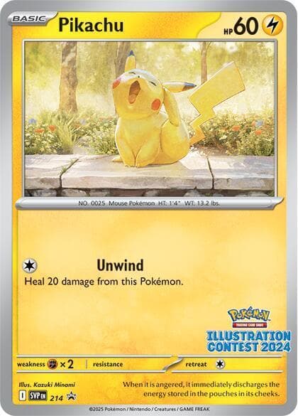 Pikachu #214 — Pokemon Promo