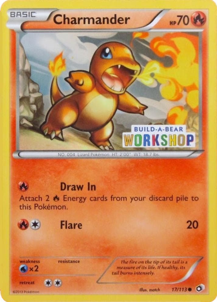Charmander [Build-a-Bear] #17 — Pokemon Legendary Treasures