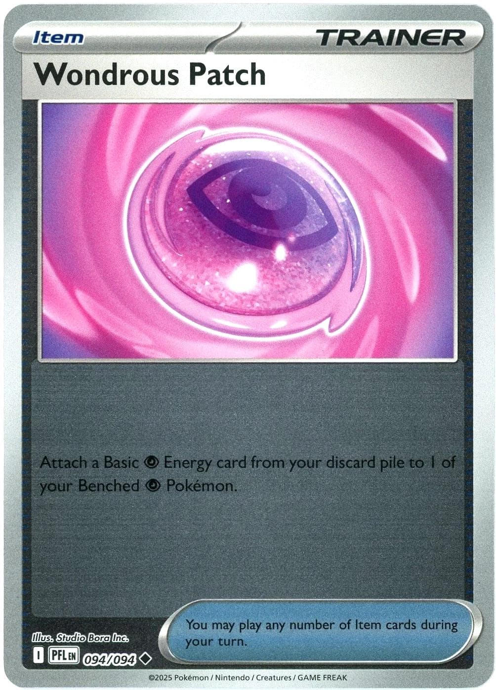 Wondrous Patch [Reverse Holo] #94 — Pokemon Phantasmal Flames