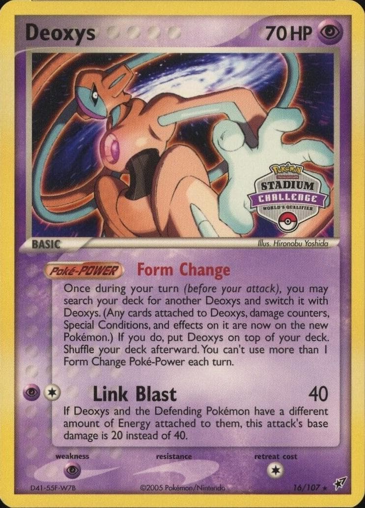 Deoxys [Stadium Challenge] #16 — Pokemon Deoxys