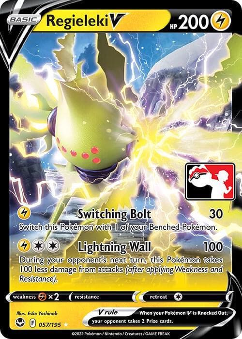 Regieleki V [Prize Pack] #57 — Pokemon Silver Tempest