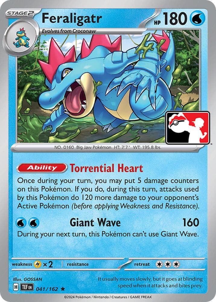 Feraligatr [Prize Pack] #41 — Pokemon Temporal Forces