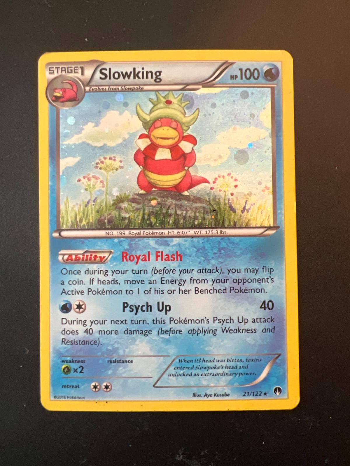 Slowking [Cosmos Holo] #21 — Pokemon BREAKpoint