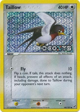 Taillow [Reverse Holo] #80 — Pokemon Deoxys
