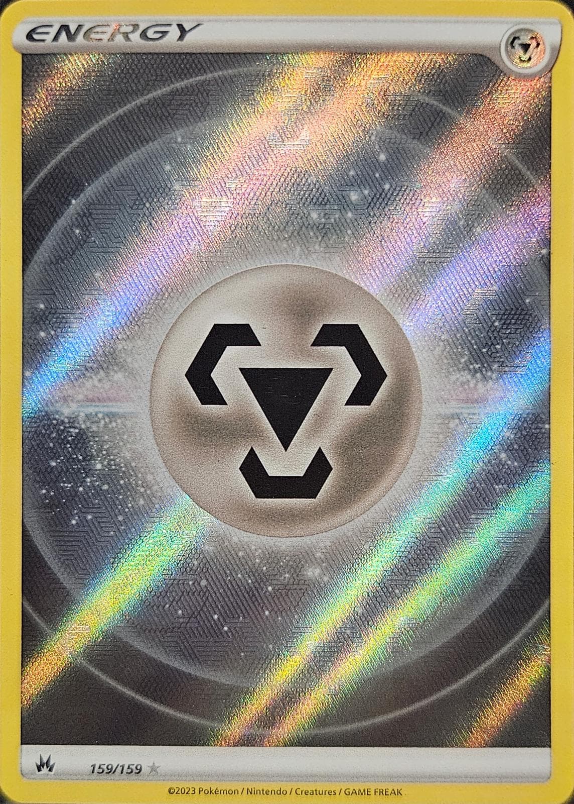 Metal Energy [Holo] #159 — Pokemon Crown Zenith