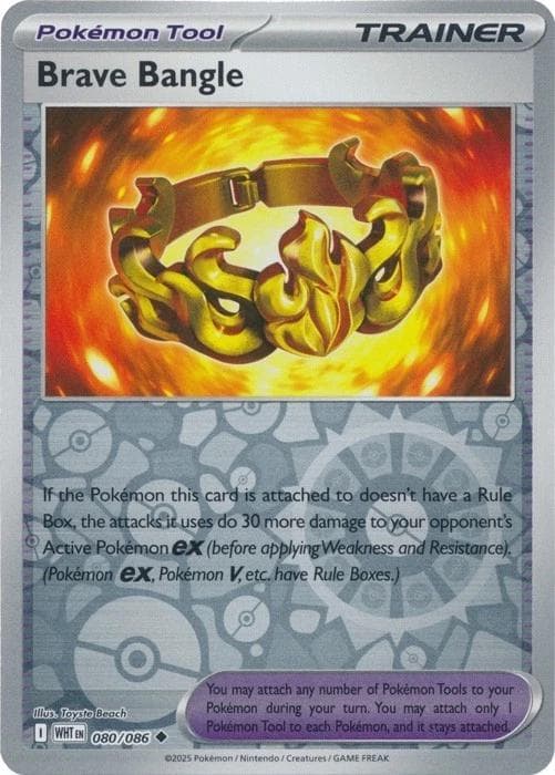 Brave Bangle [Reverse] #80 — Pokemon White Flare