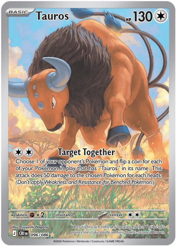 Tauros #96 — Pokemon Chaos Rising