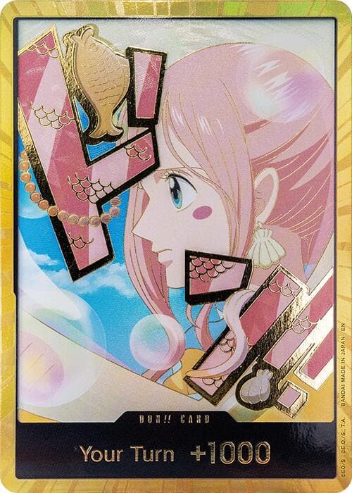DON!! Card [Shirahoshi Gold]  — One Piece Premium Booster 2