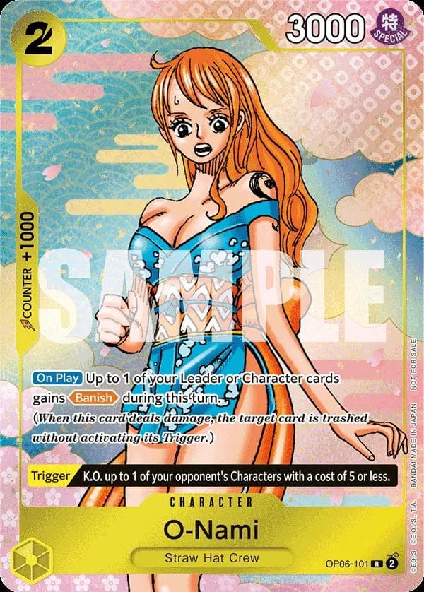 O-Nami [Event] OP06-101 — One Piece Wings of the Captain