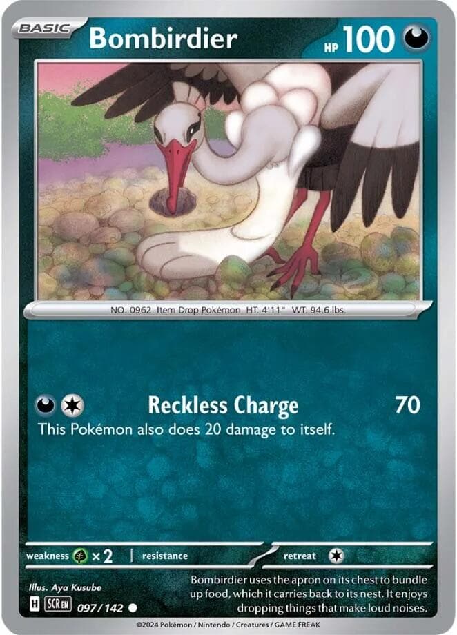 Bombirdier #97 — Pokemon Stellar Crown