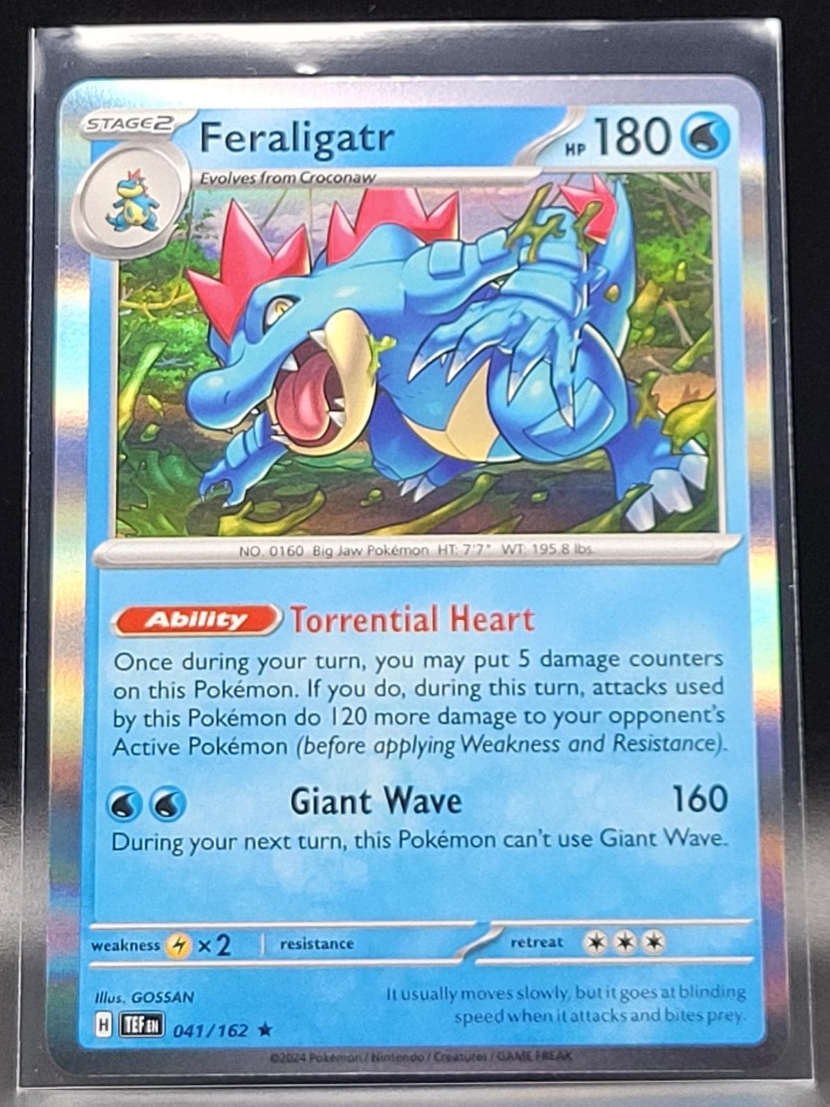 Feraligatr [Holo] #41 — Pokemon Temporal Forces