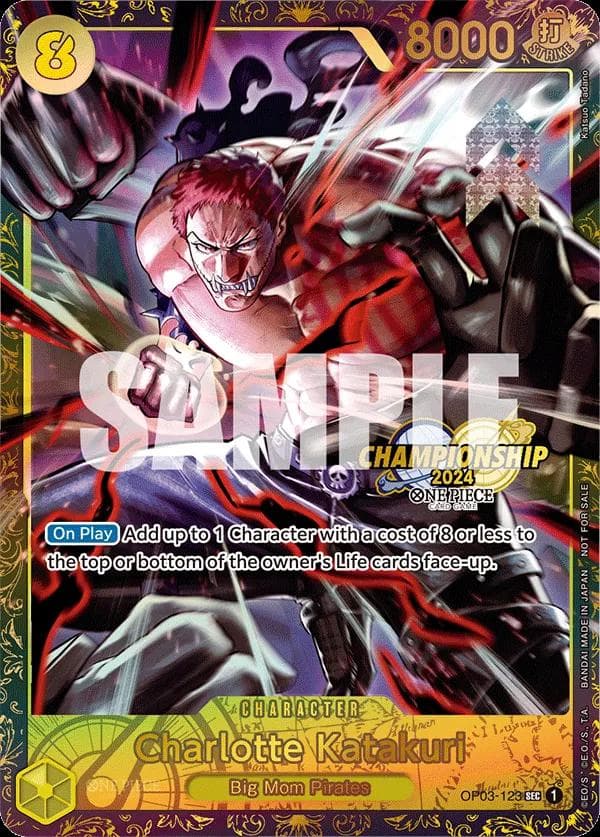 Charlotte Katakuri [Championship 2024] OP03-123 — One Piece Pillars of Strength