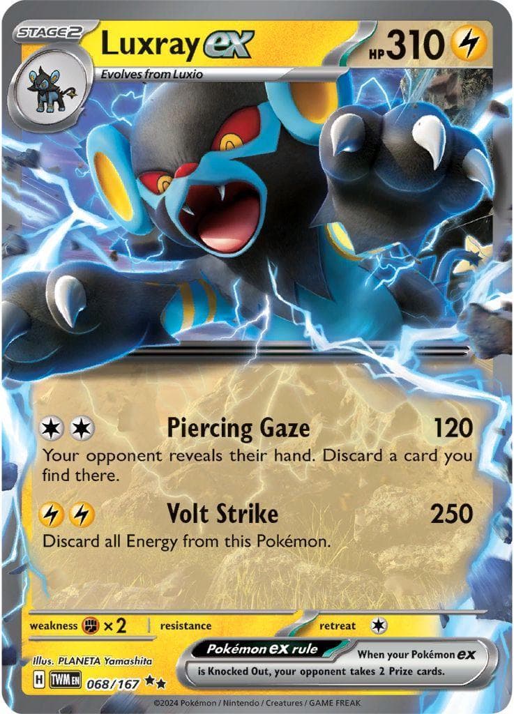 Luxray EX [Jumbo] #68 — Pokemon Twilight Masquerade