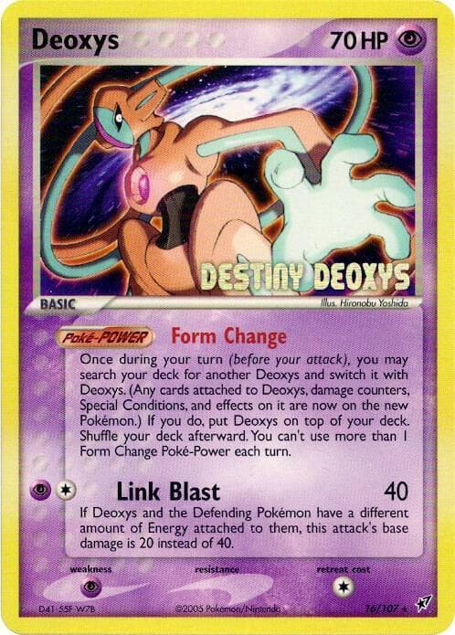 Deoxys [Destiny Deoxys] #16 — Pokemon Deoxys