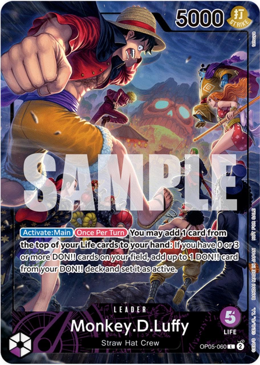 Monkey.D.Luffy [PSA Promo] OP05-060 — One Piece Awakening of the New Era
