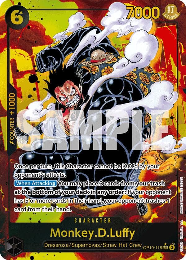 Monkey.D.Luffy [Alternate Art] OP10-118 — One Piece Royal Blood