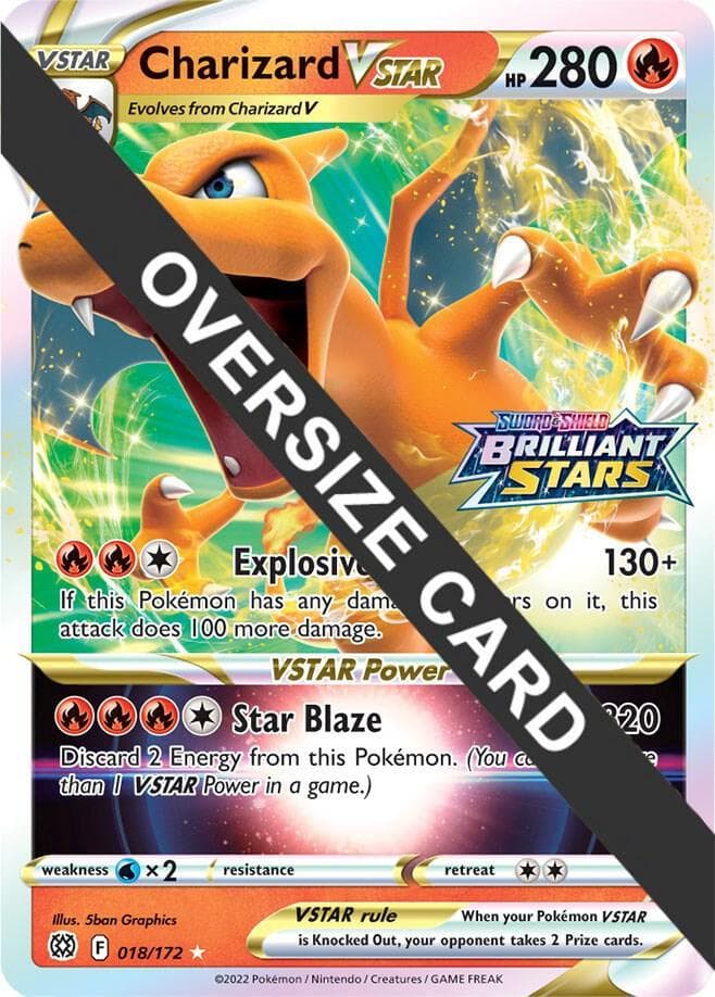 Charizard VSTAR [Jumbo] #18 — Pokemon Brilliant Stars