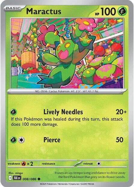 Maractus #8 — Pokemon Black Bolt