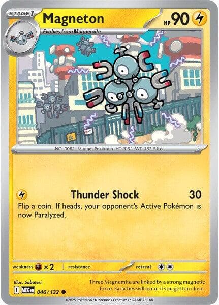 Magneton #46 — Pokemon Mega Evolution