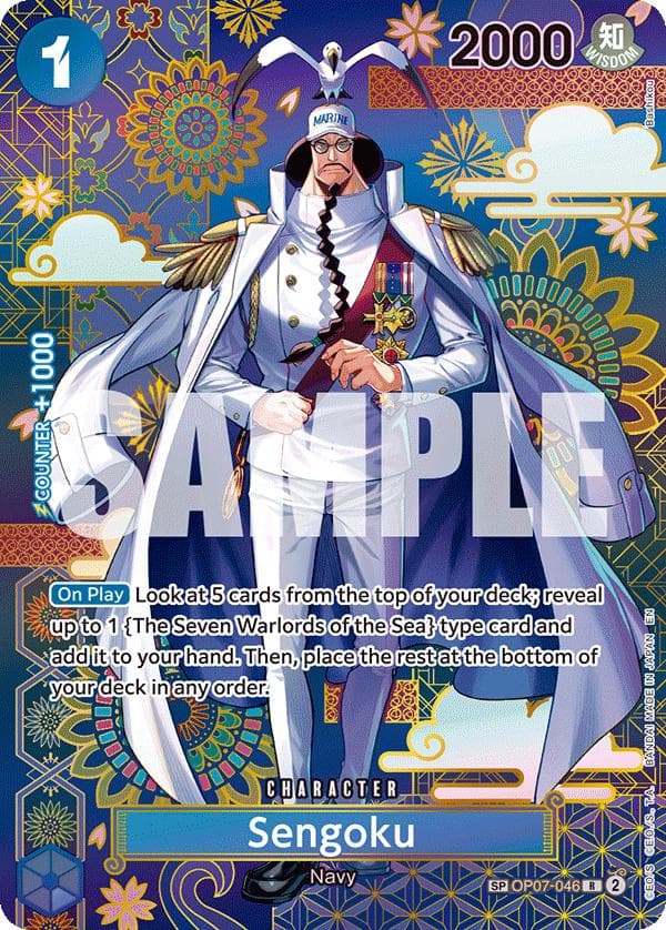 Sengoku [SP] OP07-046 — One Piece Azure Sea's Seven