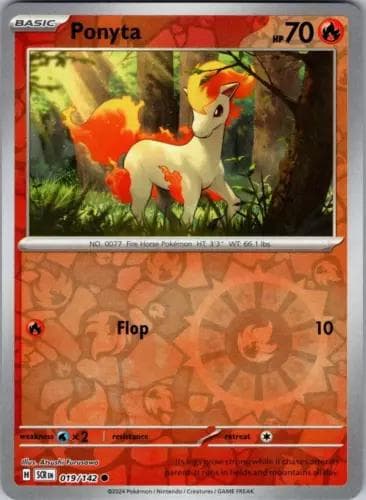 Ponyta [Reverse Holo] #19 — Pokemon Stellar Crown