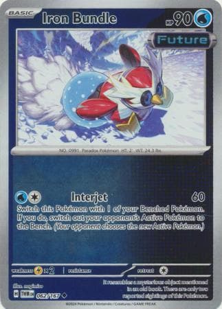 Iron Bundle [Reverse Holo] #62 — Pokemon Twilight Masquerade