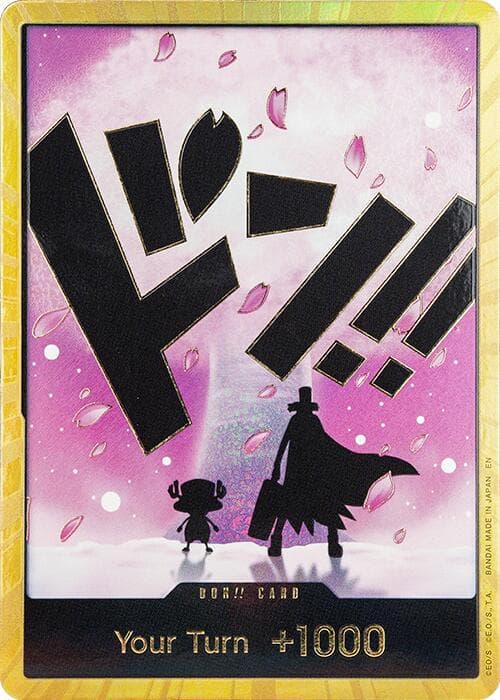 DON!! Card [Chopper Gold]  — One Piece Premium Booster 2