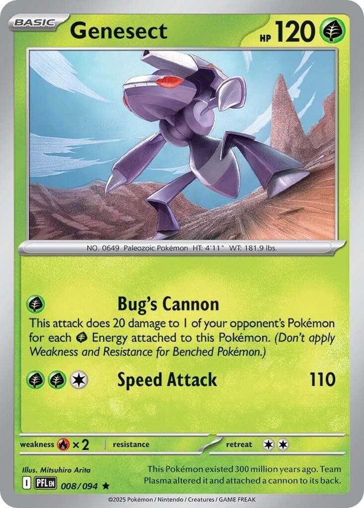 Genesect #8 — Pokemon Phantasmal Flames