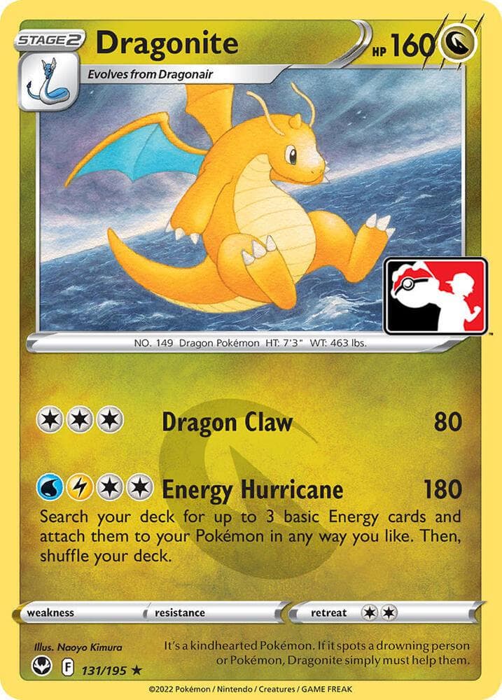 Dragonite [Prize Pack] #131 — Pokemon Silver Tempest