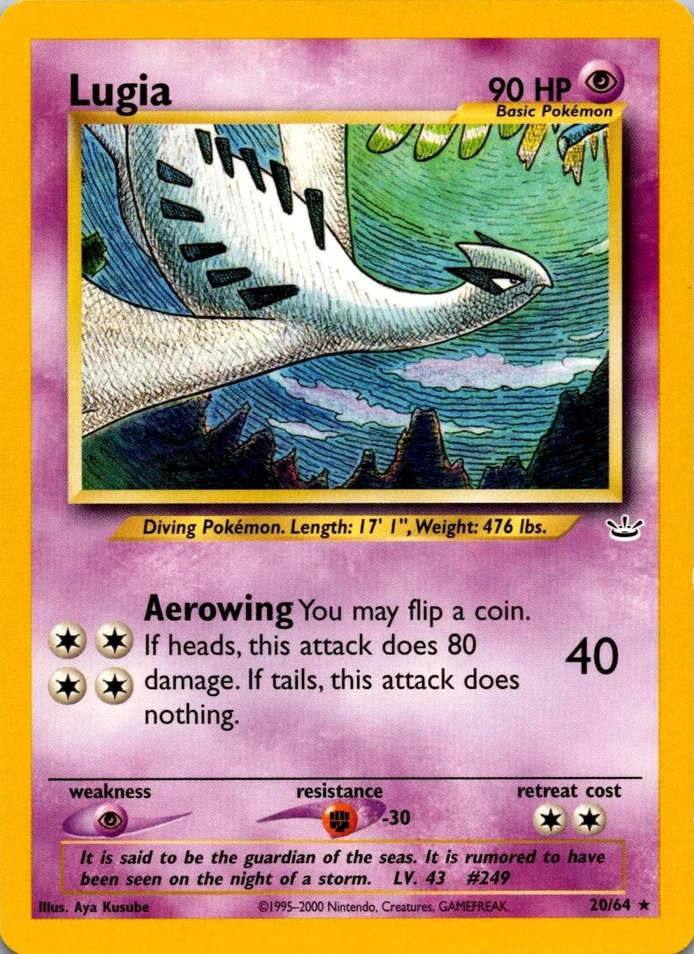 Lugia #20 — Pokemon Neo Revelation
