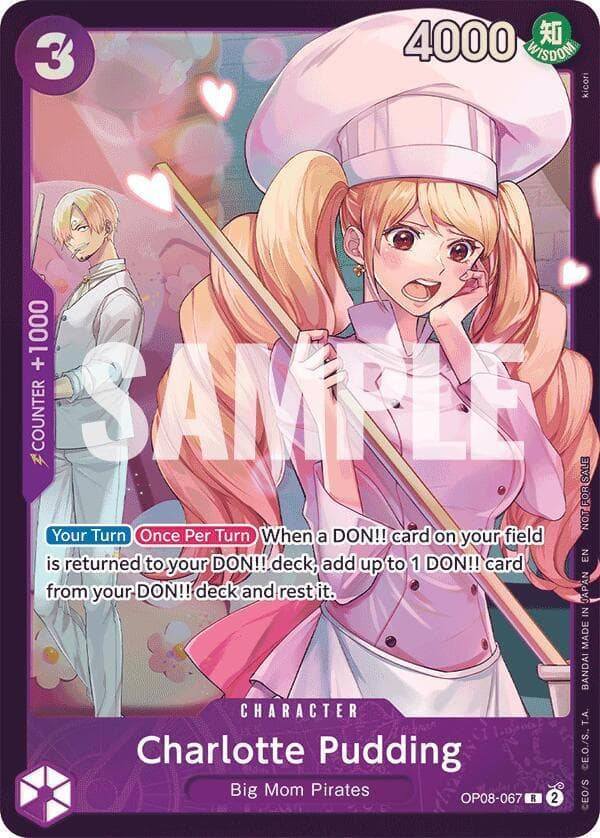Charlotte Pudding [Store Treasure Cup] OP08-067 — One Piece Two Legends