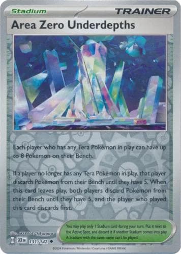 Area Zero Underdepths [Reverse Holo] #131 — Pokemon Stellar Crown