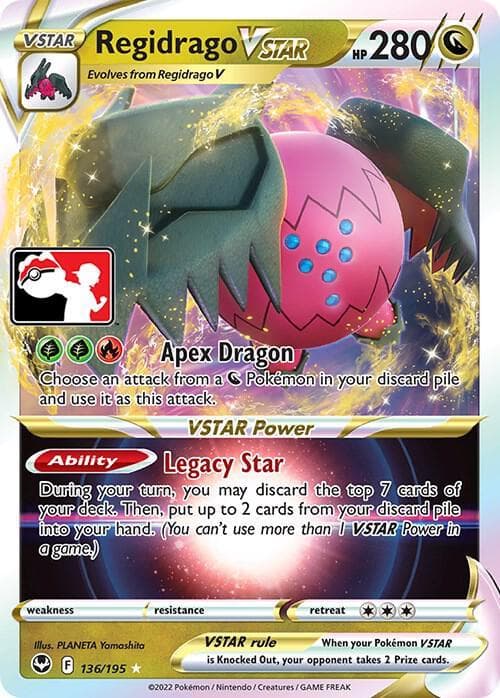 Regidrago VSTAR [Prize Pack] #136 — Pokemon Silver Tempest