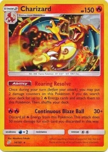 Charizard [Cracked Ice] #14 — Pokemon Team Up