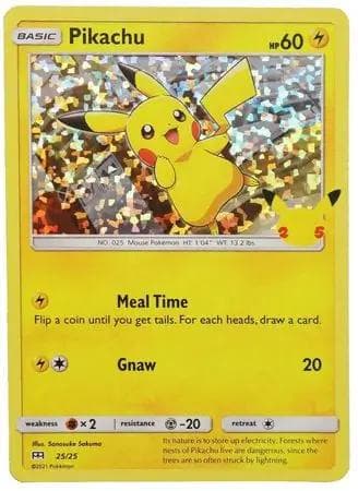 Pikachu [Holo] #25 — Pokemon McDonalds 2021