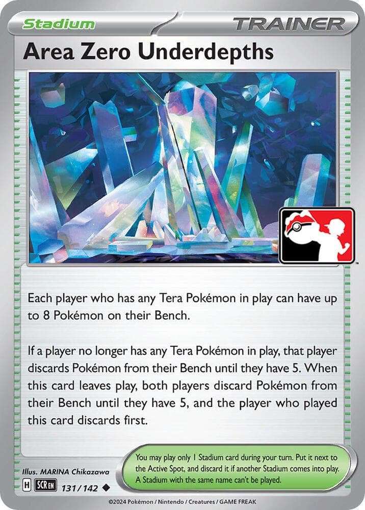 Area Zero Underdepths [Prize Pack] #131 — Pokemon Stellar Crown