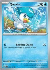 Quaxly [Holo] #50 — Pokemon Paldea Evolved