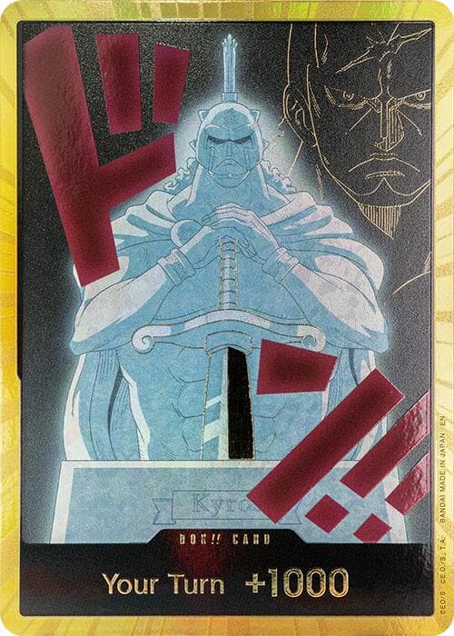 DON!! Card [Kyros Gold]  — One Piece Premium Booster 2