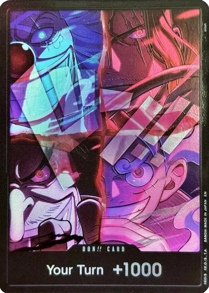 DON!! Card [2nd Anniversary]  — One Piece Promo