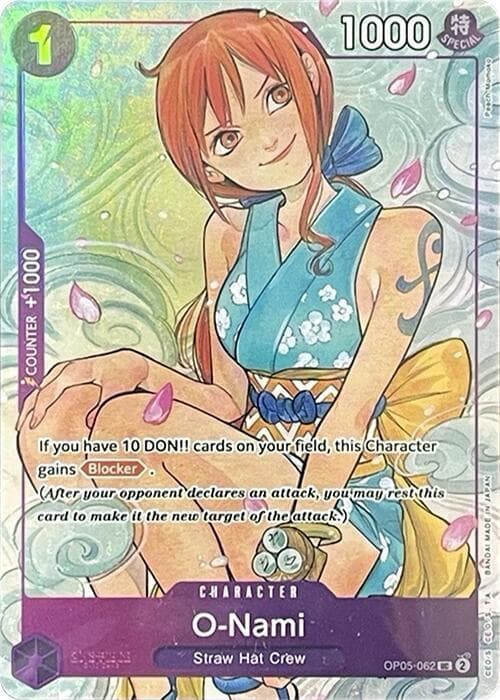 O-Nami [Illustration Box Vol. 1] OP05-062 — One Piece Awakening of the New Era