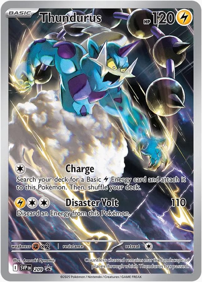 Thundurus #209 — Pokemon Promo