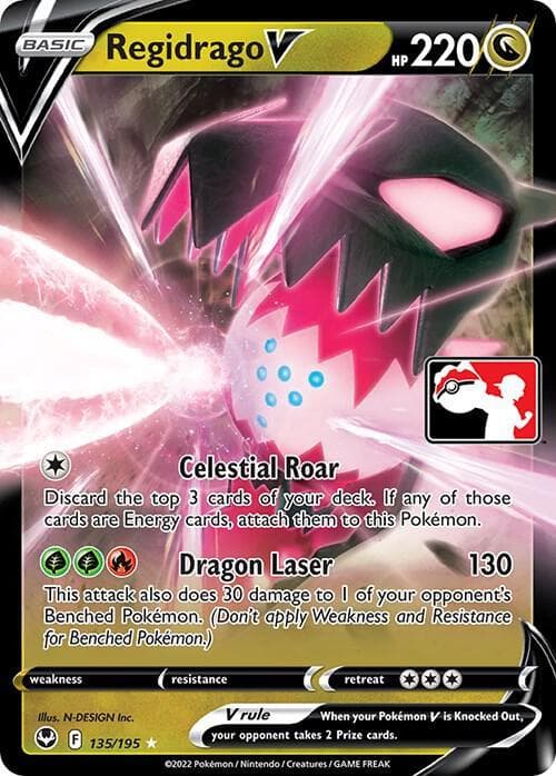 Regidrago V [Prize Pack] #135 — Pokemon Silver Tempest