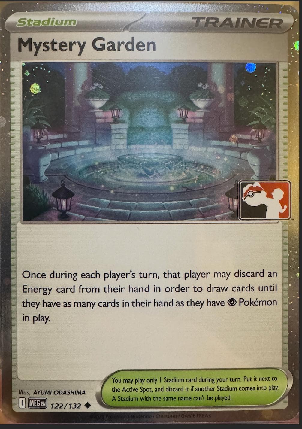 Mystery Garden [Prize Pack] #122 — Pokemon Mega Evolution