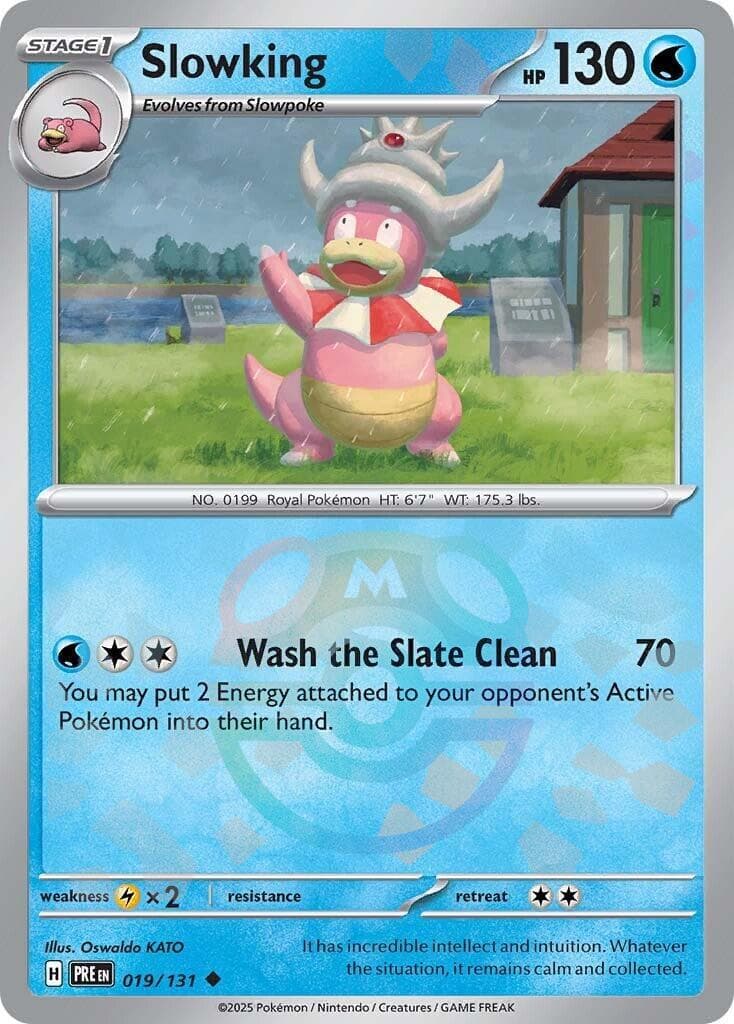 Slowking [Master Ball] #19 — Pokemon Prismatic Evolutions