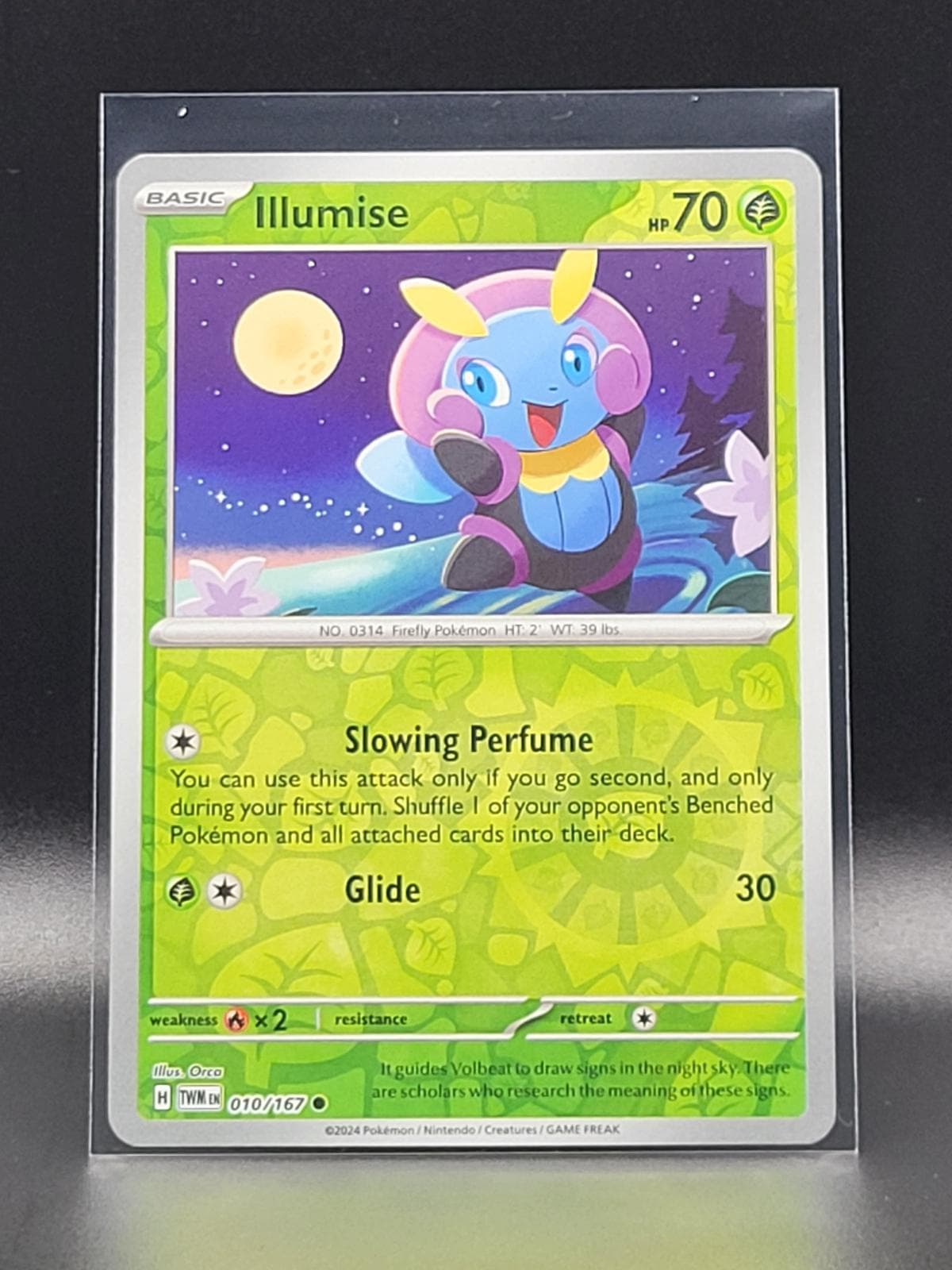 Illumise [Reverse Holo] #10 — Pokemon Twilight Masquerade